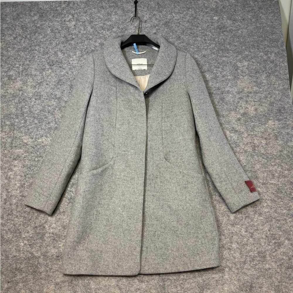 Wilfred Gray Wool Cashmere Blend Coat Women’s Elegant Classic Jacket Size Small - Picture 7 of 15